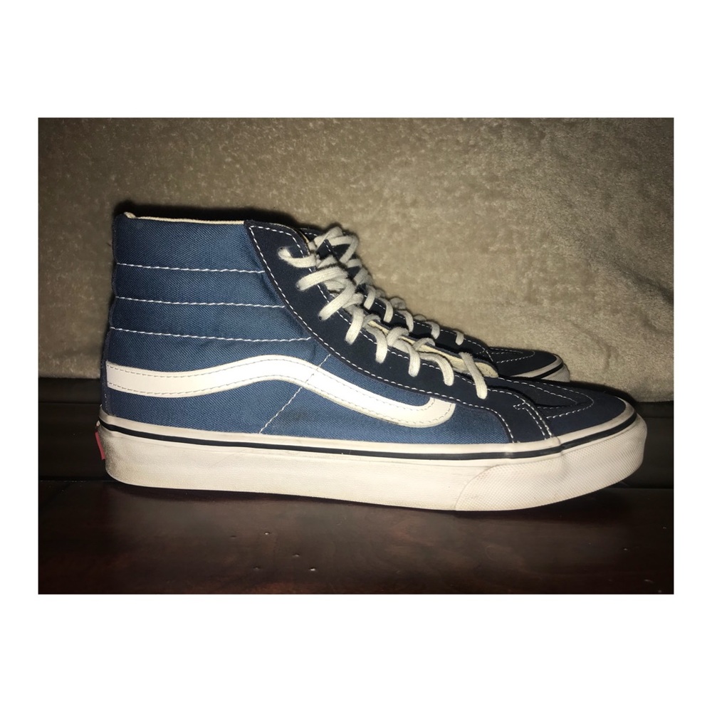 Vintage Tri Colored Blue Vans!